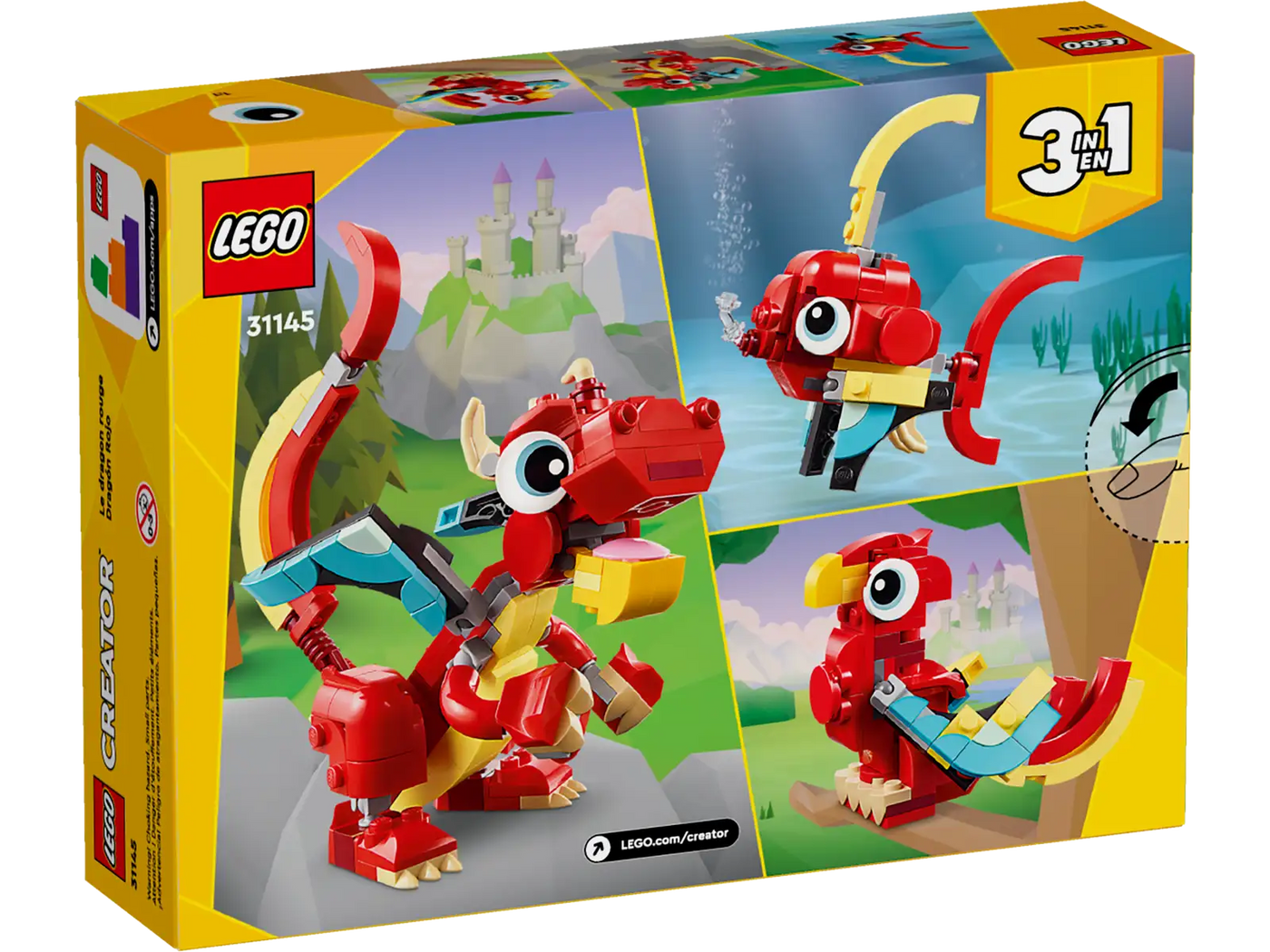 Dragon  rouge   31145