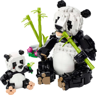 LEGO 31165 Les animaux sauvages : la famille de pandas