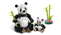 LEGO 31165 Les animaux sauvages : la famille de pandas