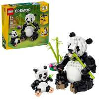 LEGO 31165 Les animaux sauvages : la famille de pandas