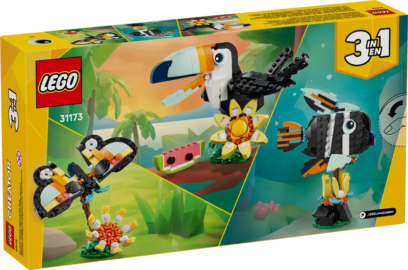 Animaux sauvages : le toucan tropical 31173