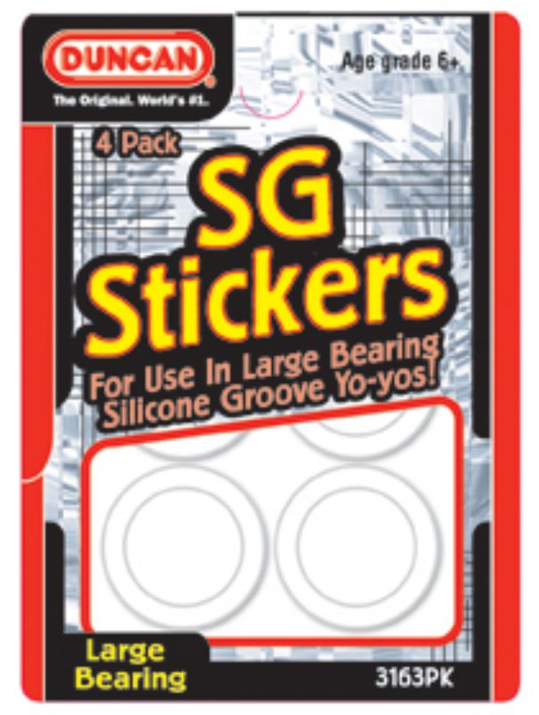 SG Stickers - paquet de 4 - 14.5 mm I.D