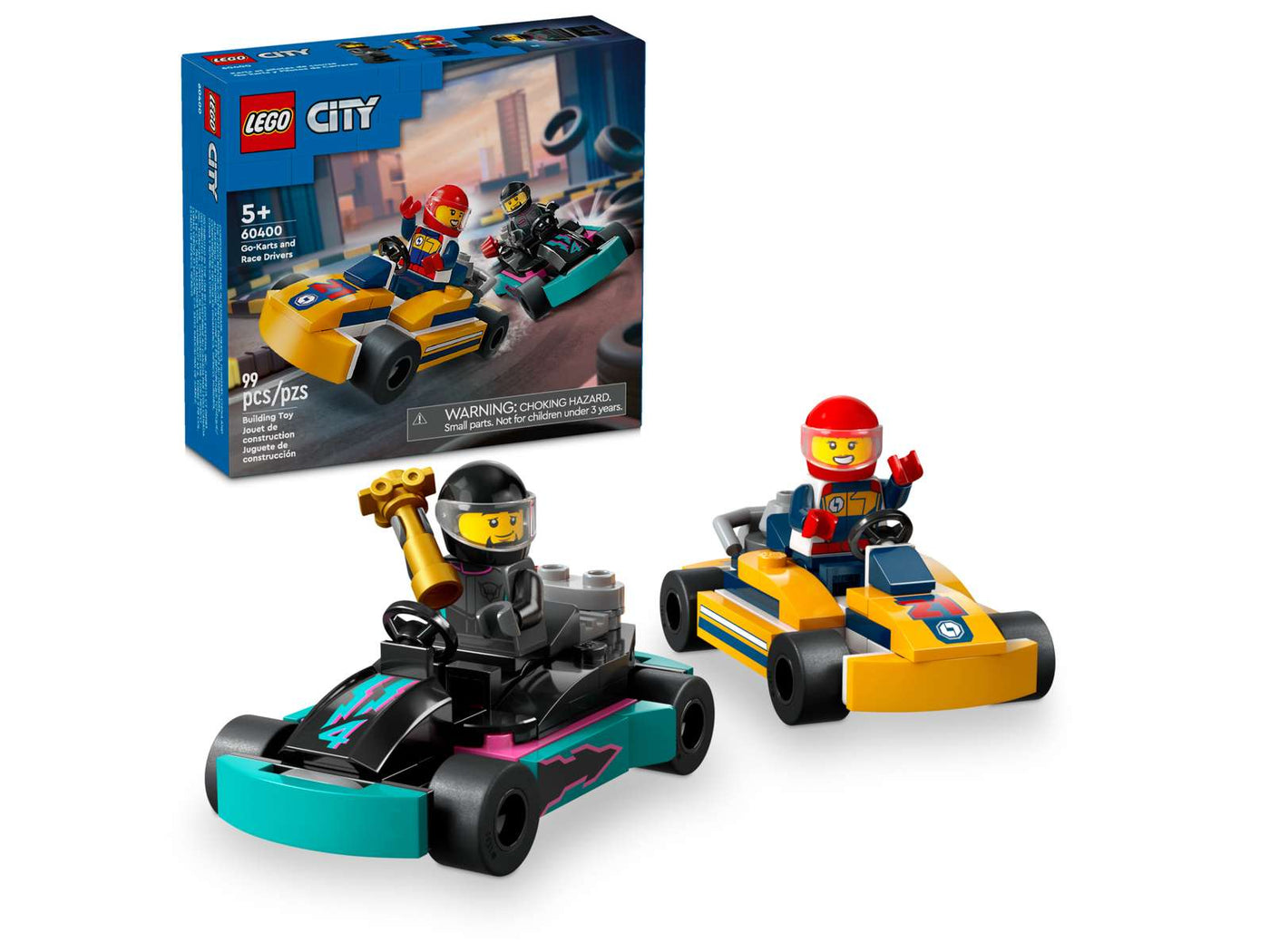 Les karts et les pilotes de course  60400