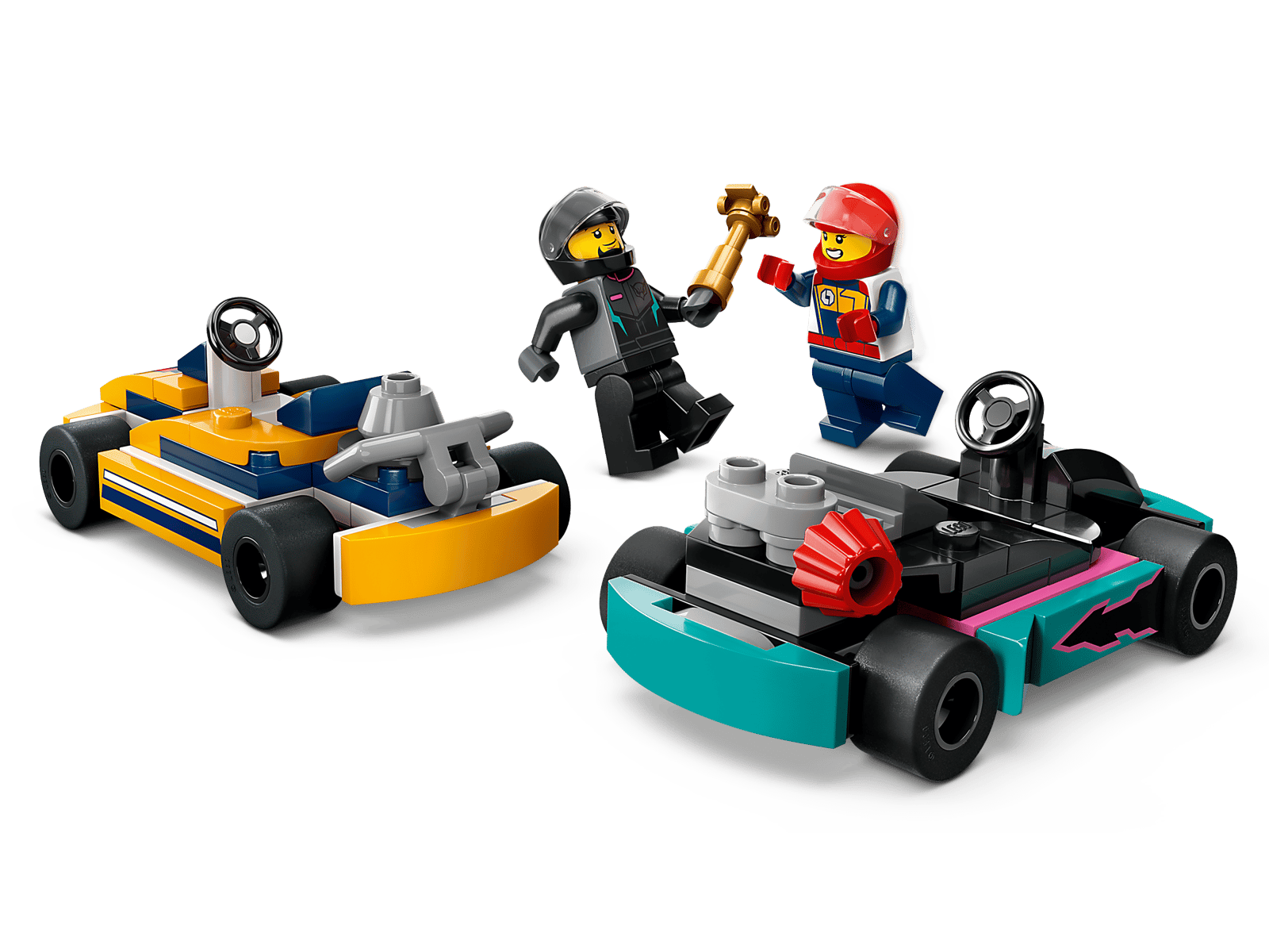 Les karts et les pilotes de course  60400