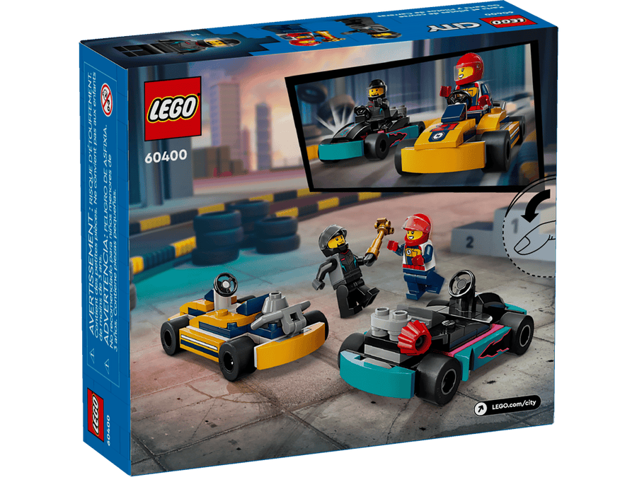 Les karts et les pilotes de course  60400