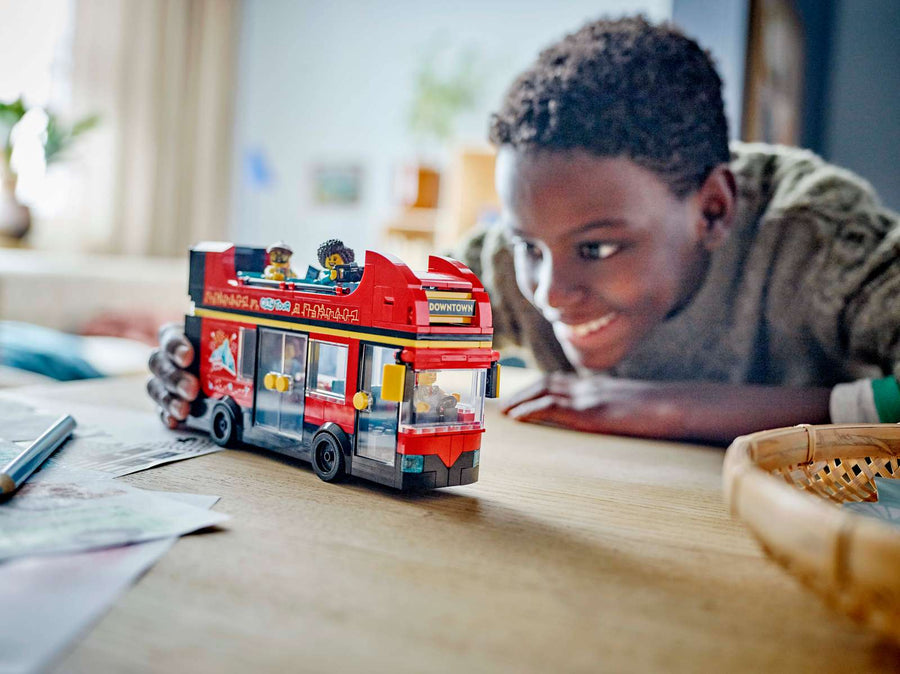 Le bus rouge à deux étages  60407
