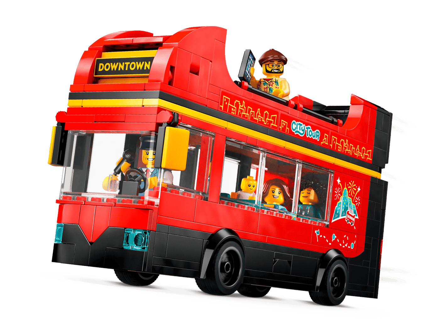 Le bus rouge à deux étages  60407