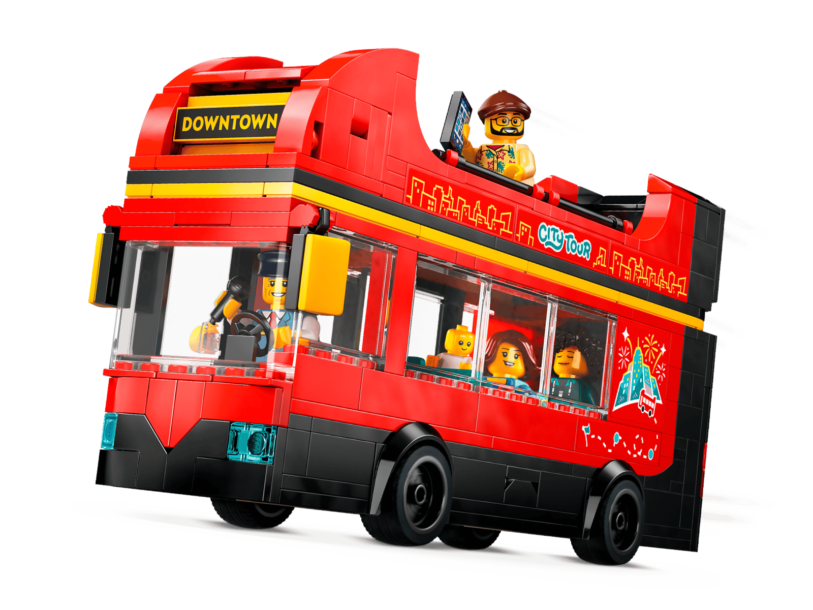 Le bus rouge à deux étages  60407