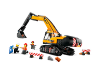 LEGO 64020 L’excavatrice de construction jaune