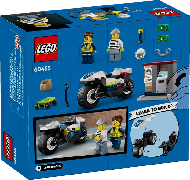 La course-poursuite en moto de police 60455