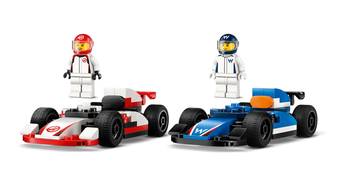 Voitures de course de F1® Williams Racing et Haas F1 60464