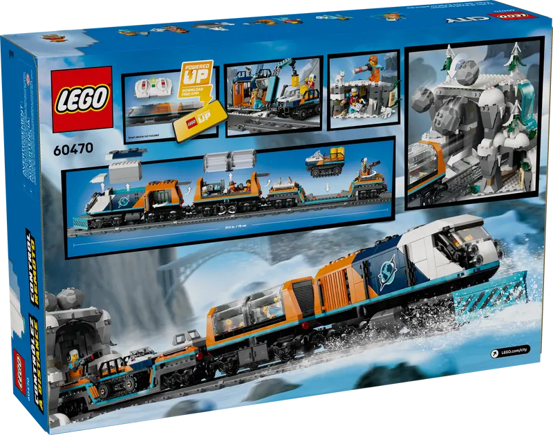 Le train express des explorateurs en Arctique 60470