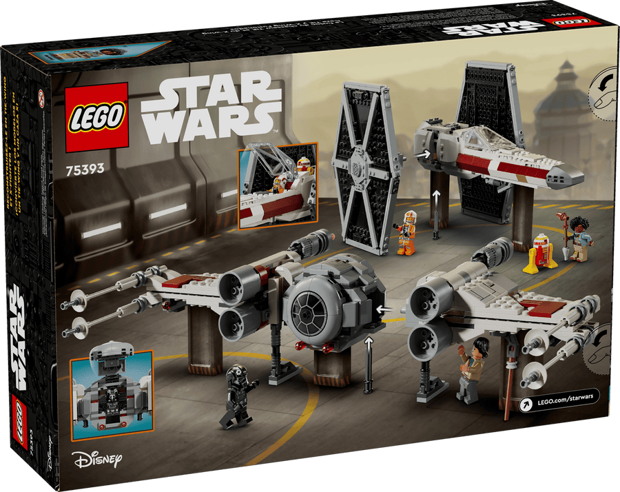 Tie Fighter et X-Wing  75393
