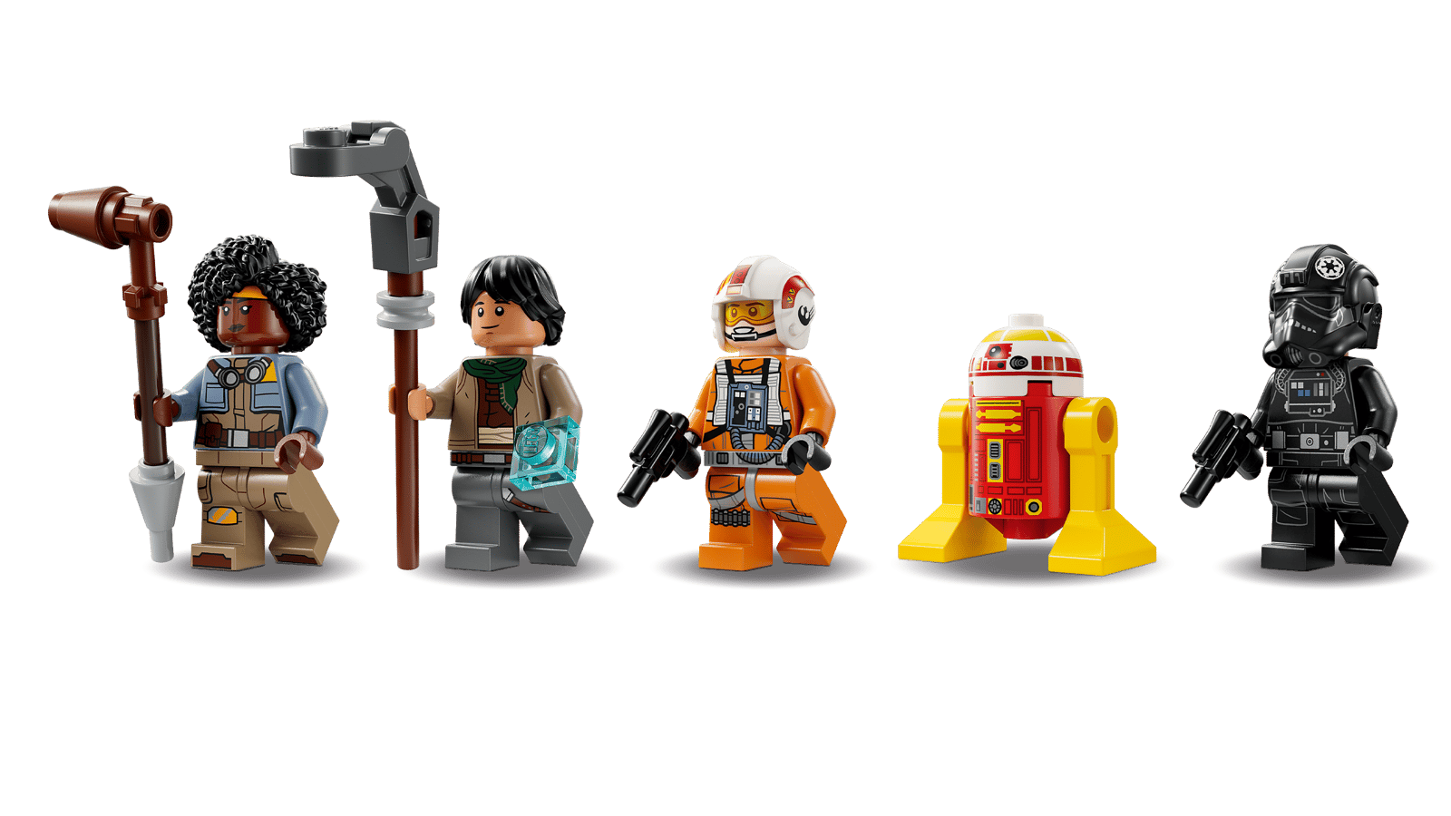 Tie Fighter et X-Wing  75393