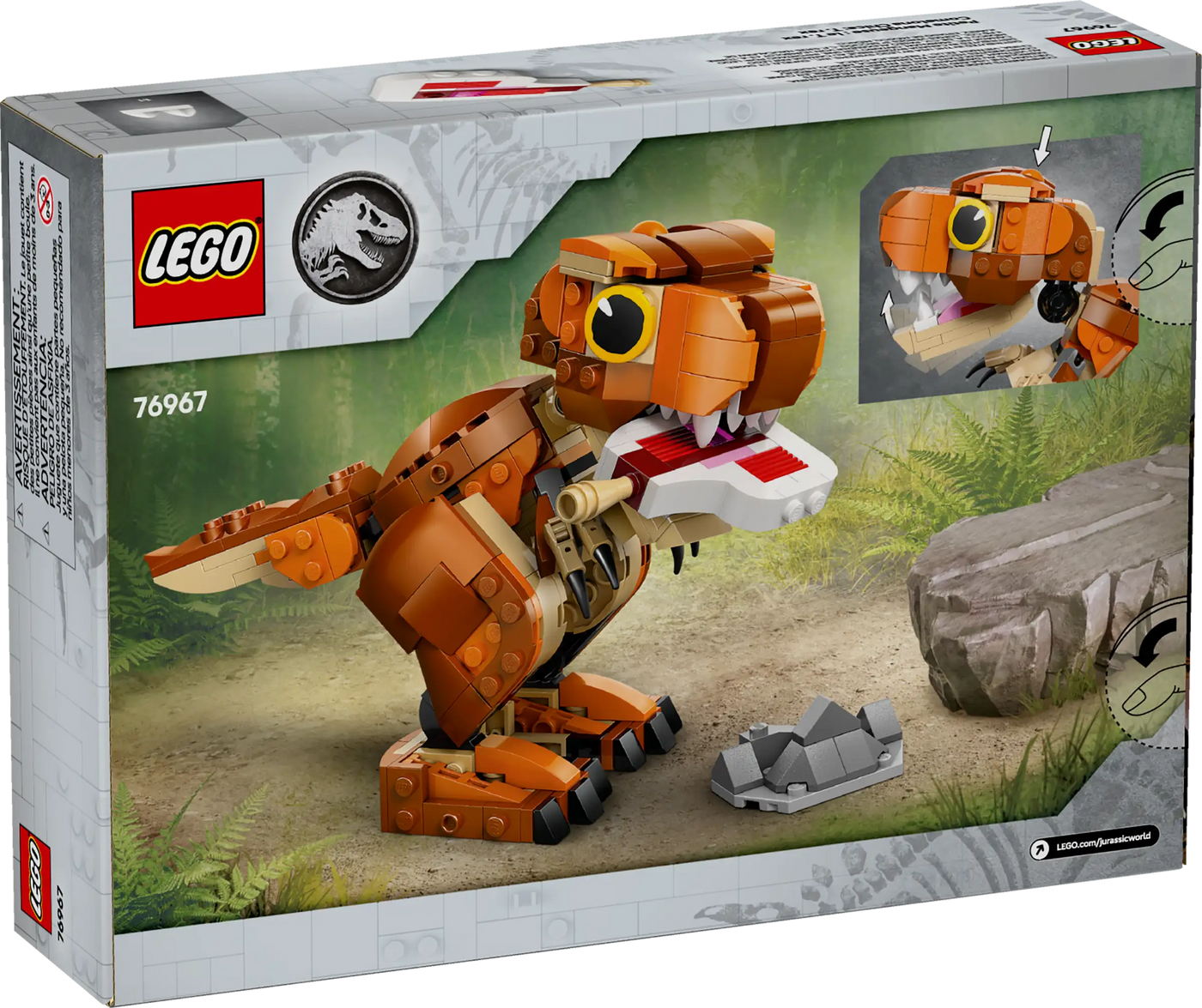 LEGO 76967 Petite Mangeuse : le T. rex