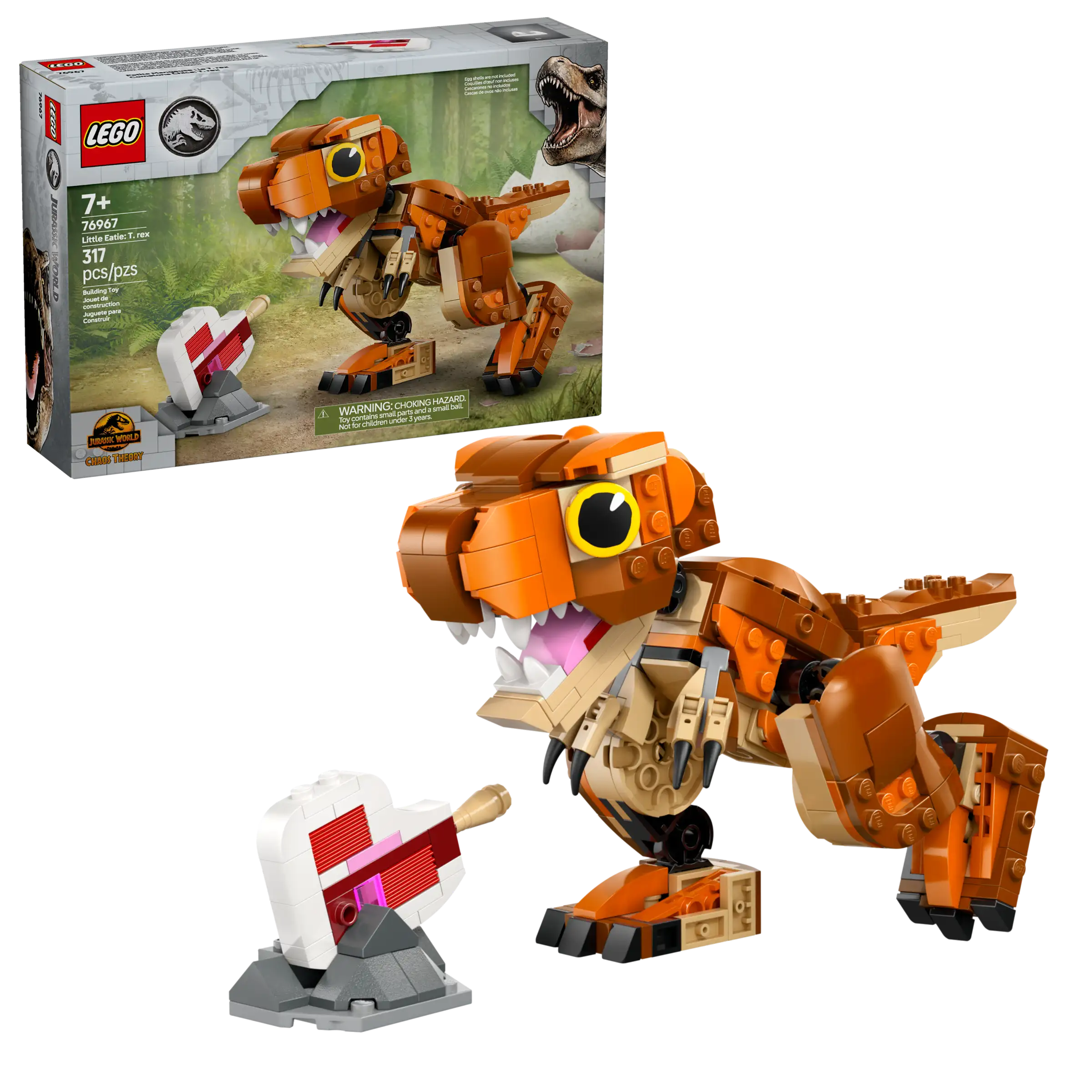 LEGO 76967 Petite Mangeuse : le T. rex