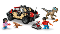 Le vélociraptor et l’évasion en 4x4   76972