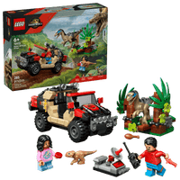Le vélociraptor et l’évasion en 4x4   76972
