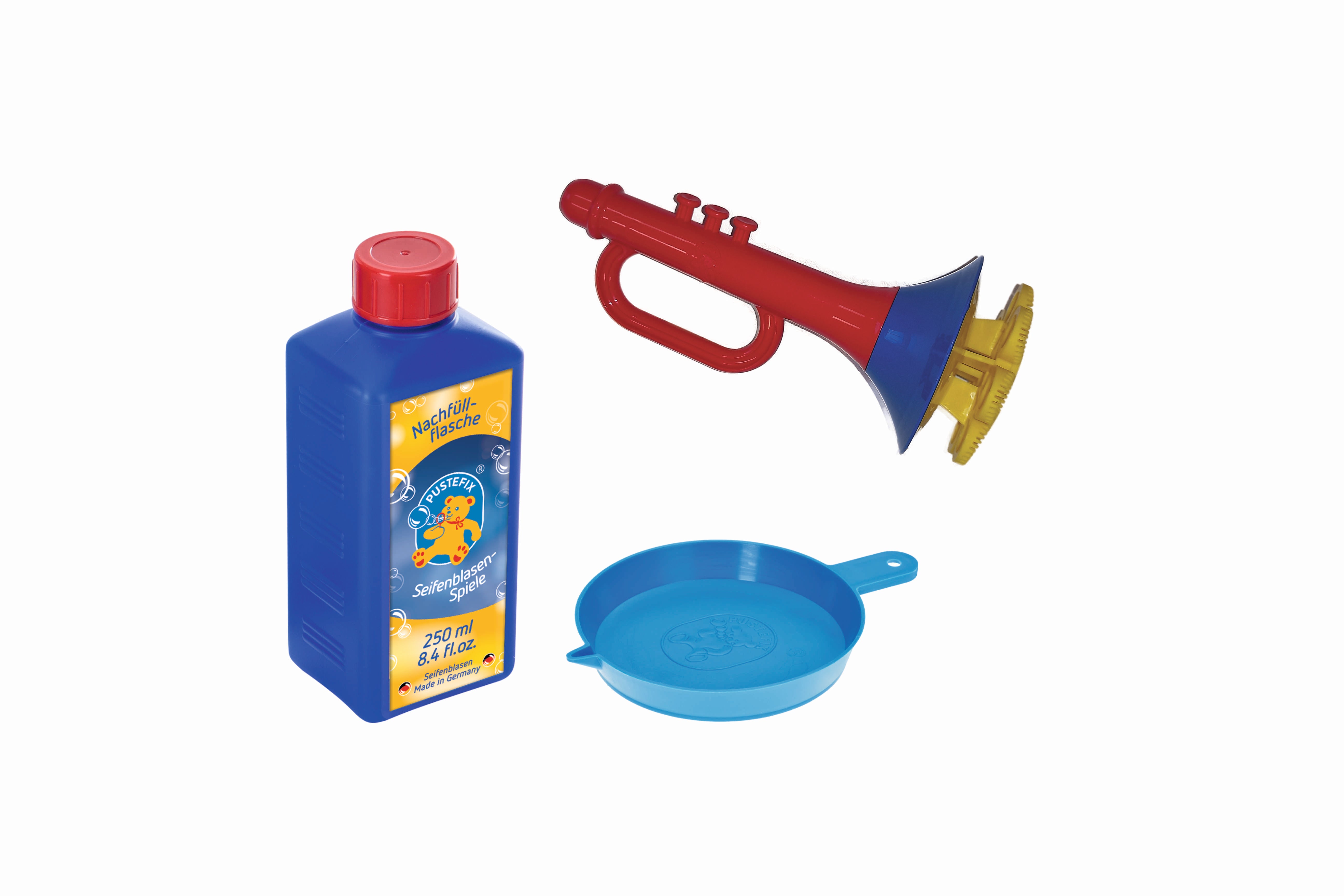 PUSTEFIX - TROMPETTE MULTI-BULLES DE SAVON